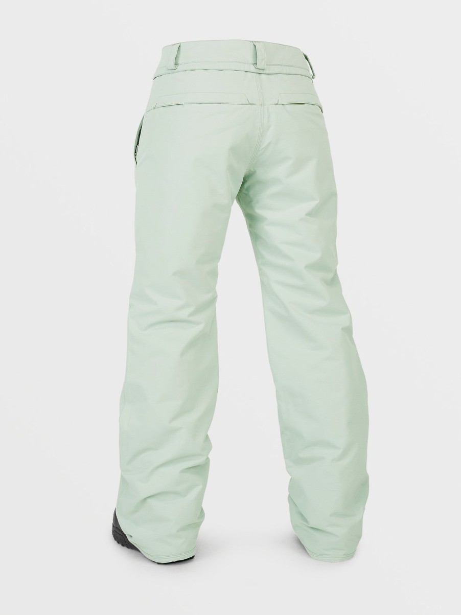 Women Volcom Pants | Womens Frochickie Insulated Pants Sage Frost