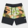 Kids Volcom Boardshorts & Trunks | Big Boys Utopia Block Mod-Tech Boardshorts Black