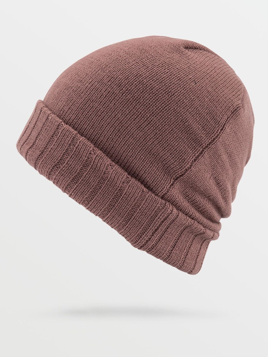 Men Volcom Hats & Beanies | Ribbington Beanie Bordeaux Brown