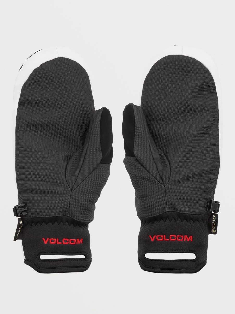 Men Volcom Gloves & Mitts | Mens Stay Dry Gore-Tex Mitts Red