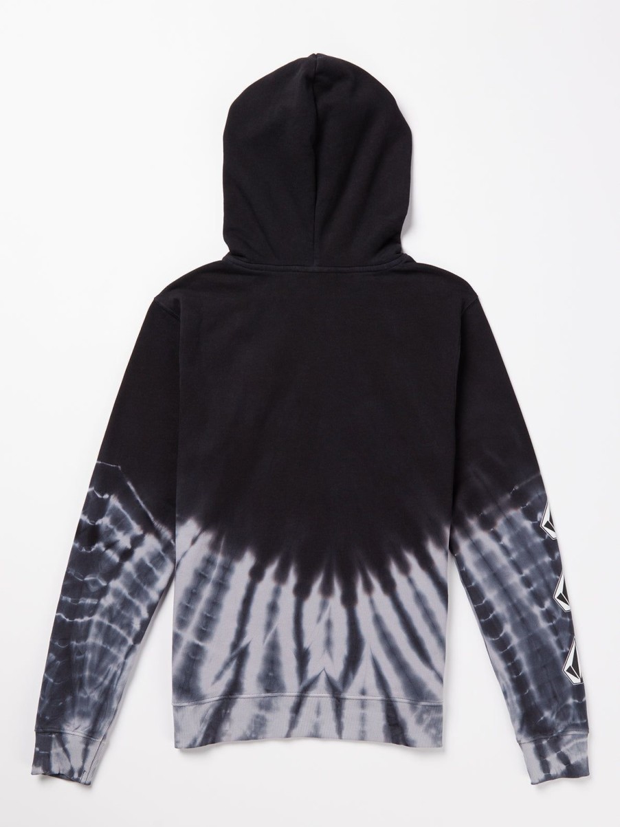 Boys Volcom Hoodies & Sweatshirts | Little Boys Volcom Dyed Hoodie Black