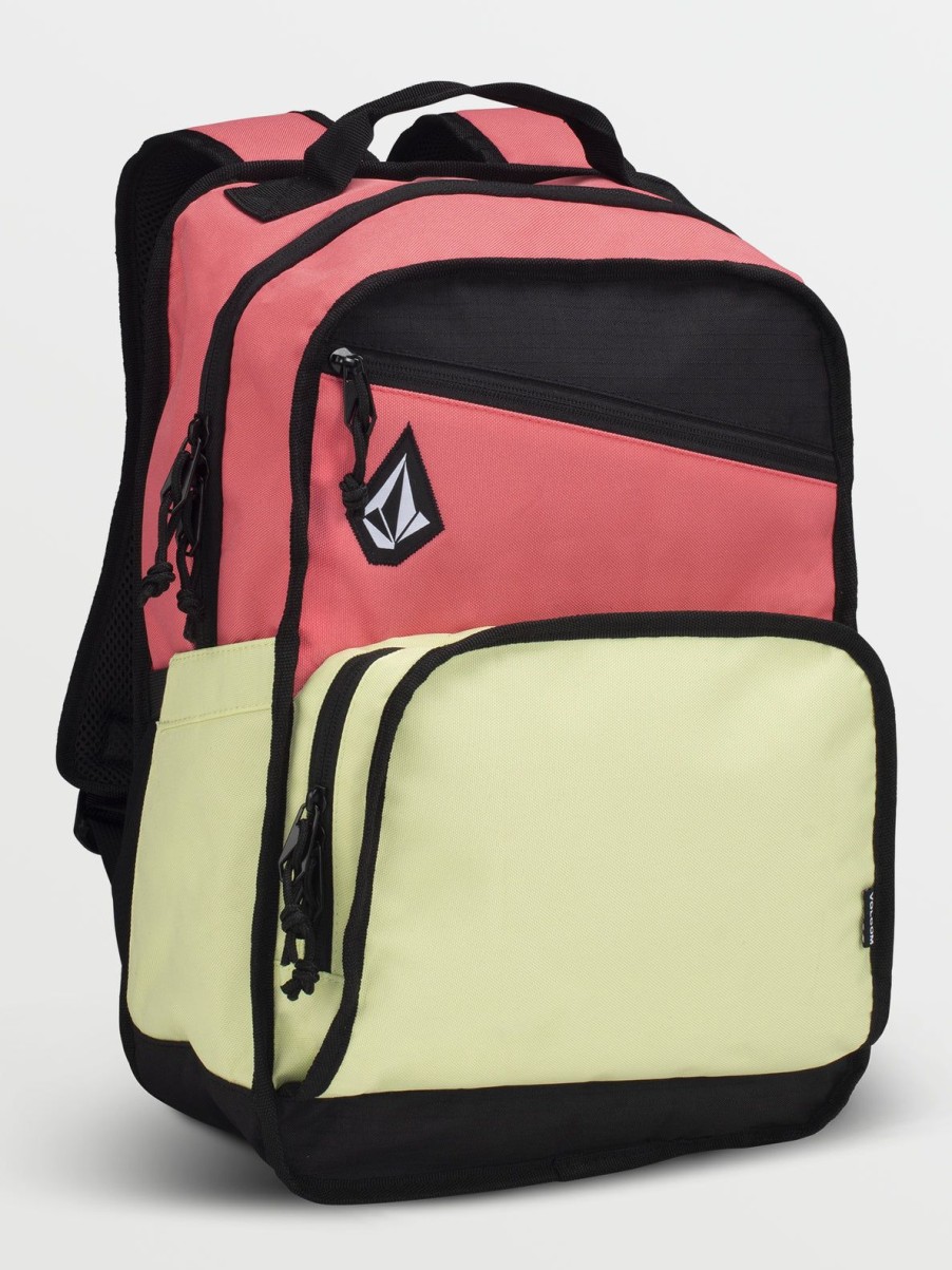 Boys Volcom | Youth Hardbound Backpack Lime