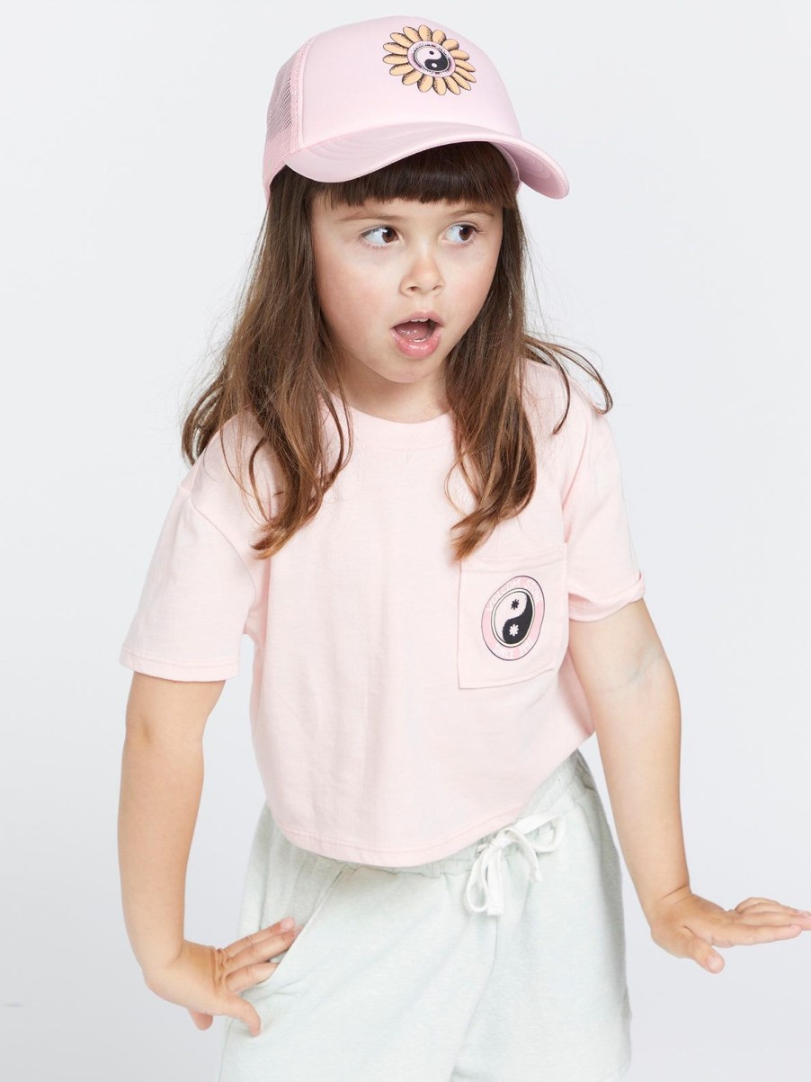 Girls Volcom | Girls Hey Slims Hat Light Peony