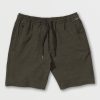 Men Volcom Golf | Wrecpack Hybrid Shorts Black