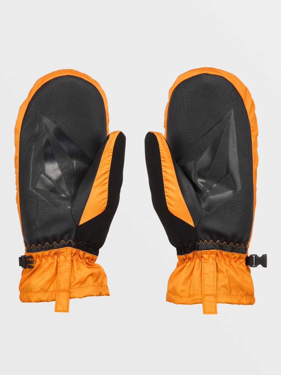 Women Volcom Gloves & Mitts | Puff Puff Mitts Gold