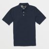 Boys Volcom Shirts & Flannels | Big Boys Wowzer Polo Short Sleeve Shirt Navy