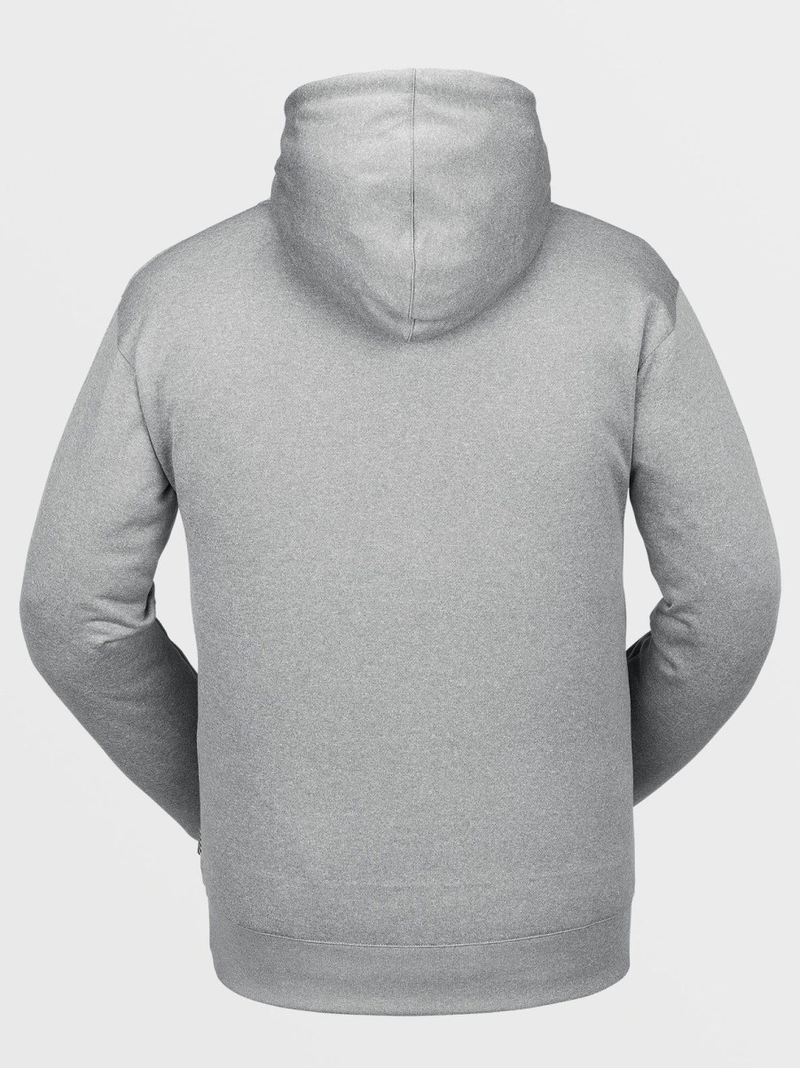 Men Volcom Layering | Mens Core Hydro Fleece Hoodie Heather Grey