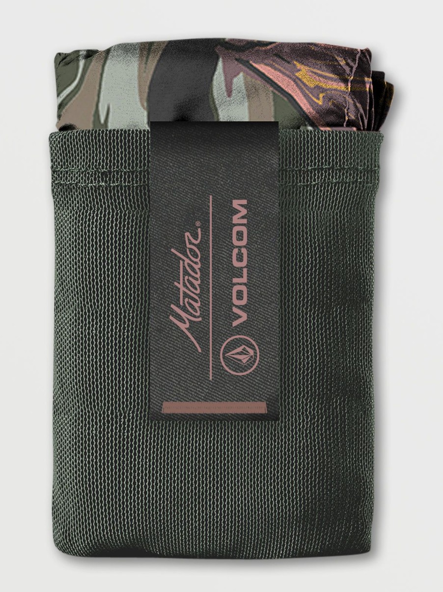 Men Volcom Accessories | Matador Pocket Blanket Rinsed Black