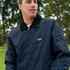 Men Volcom Jackets | Voider Lined Jacket Navy