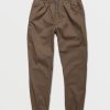 Men Volcom Pants | Frickin Slim Joggers Mushroom