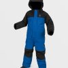 Kids Volcom Jackets | Kids Volcom Toddler Onesie Electric Blue