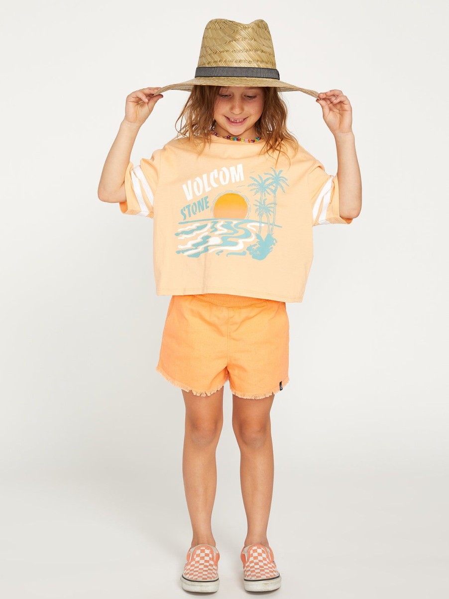 Girls Volcom | Girls Throw Lil Shade Hat Natural