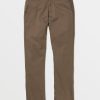 Men Volcom Golf | Frickin Modern Stretch Chino Pants Mushroom