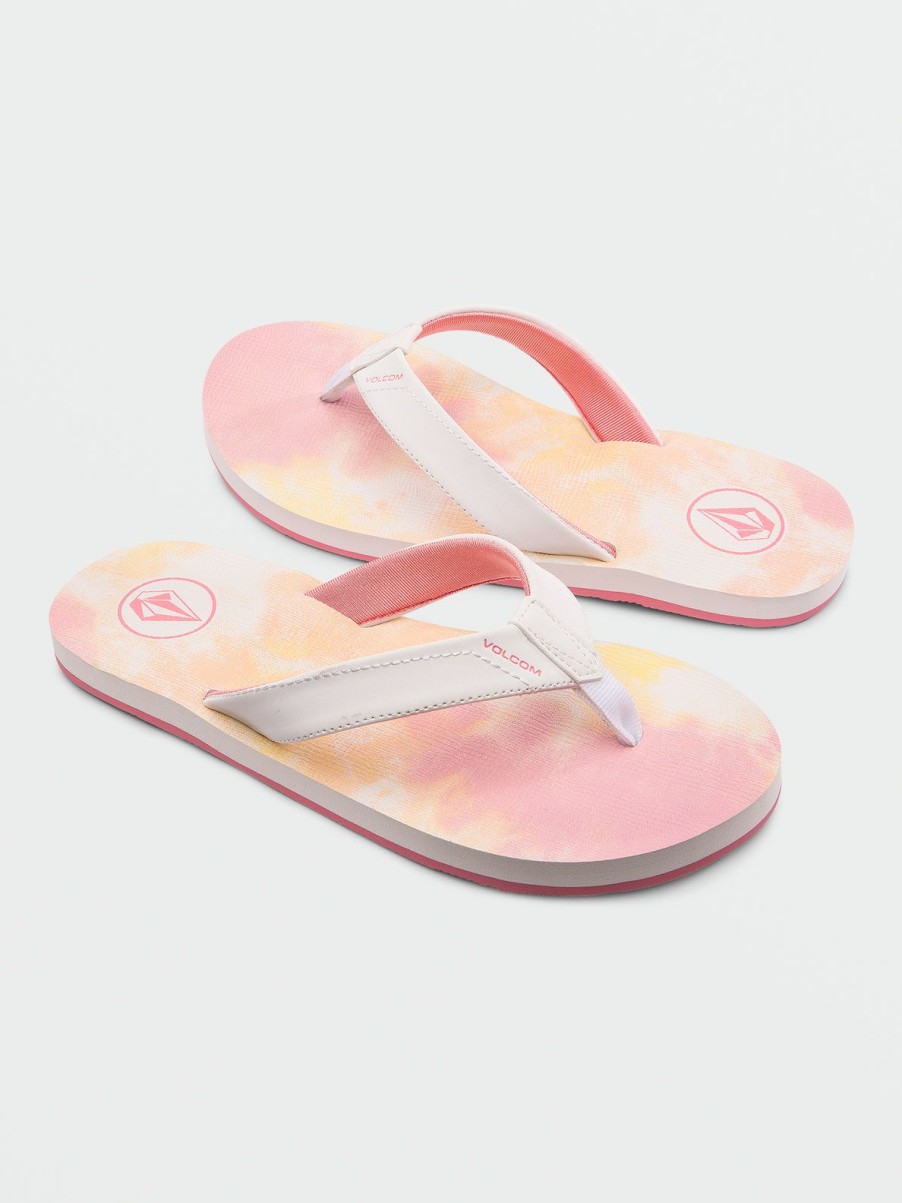 Girls Volcom | Girls Vicky Sandals Tie Dye