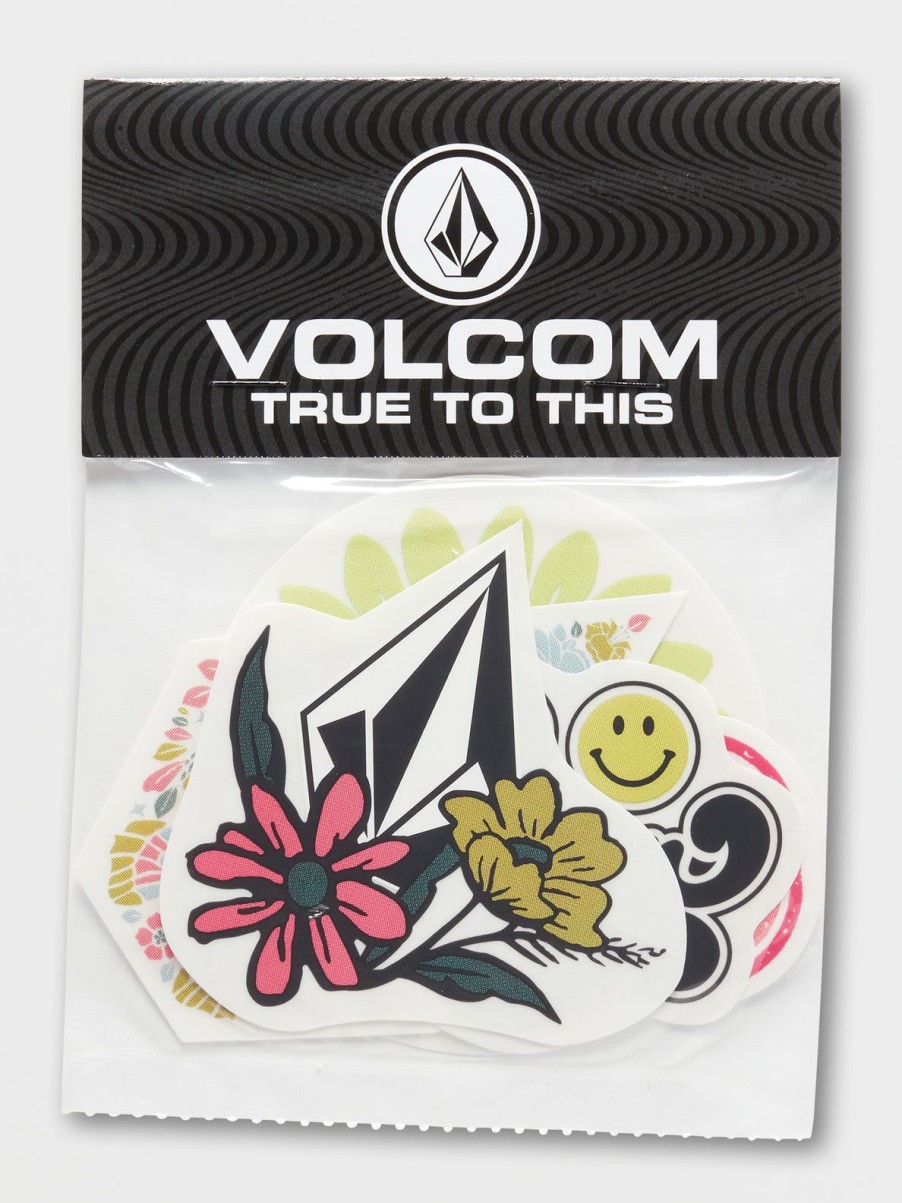 Girls Volcom | Womens Trippy Sticker Pack - Assorted Assorted Colors