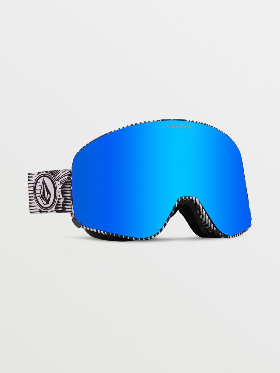 Men Volcom Goggles | Odyssey Goggle - Jamie Lynn/Chrome+Bl Blue