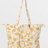 Women Volcom Bags & Backpacks | Schoolyard Canvas Tote Dust Gold