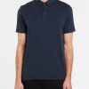 Men Volcom Golf | Wowzer Polo Short Sleeve Navy