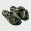 Women Volcom Slippers | Lived In Lounge Slippers Camouflage