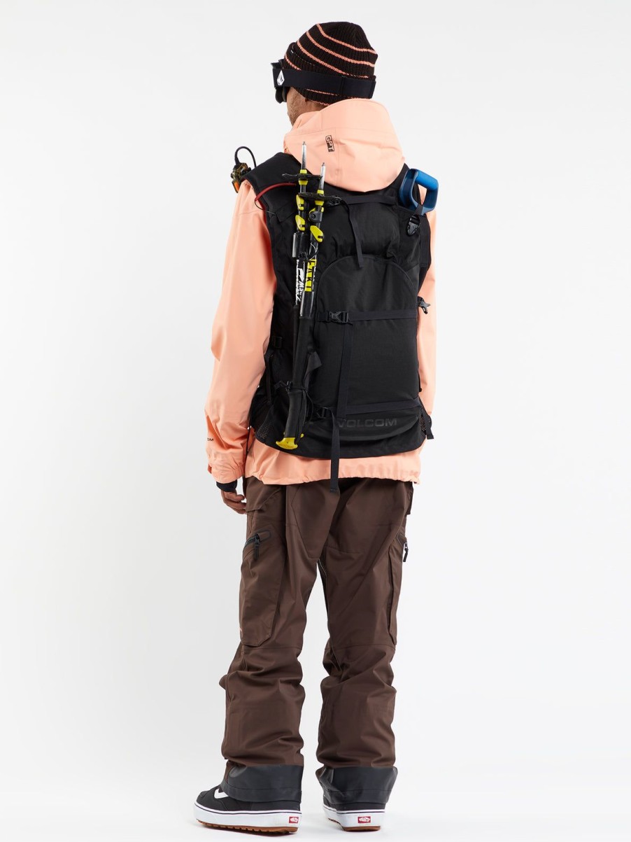 Men Volcom Jackets | Iguchi Slack Vest Black