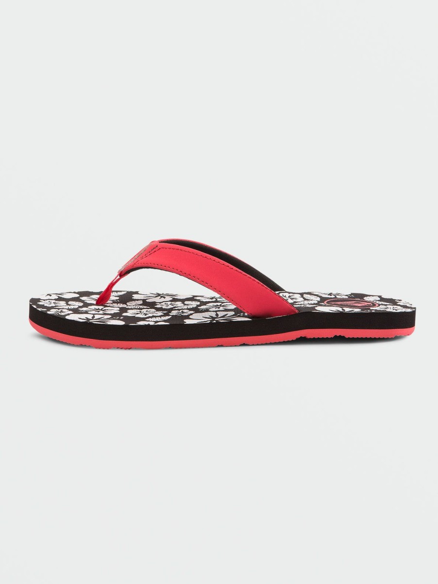 Girls Volcom | Girls Vicky Sandals Electric Coral