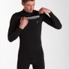 Men Volcom Wetsuits | Mens Modulator 2/2Mm Long Sleeve Fullsuit Black