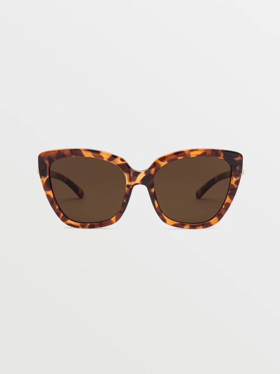 Men Volcom Sunglasses | Milli Sunglasses/Bronze Gloss Tort