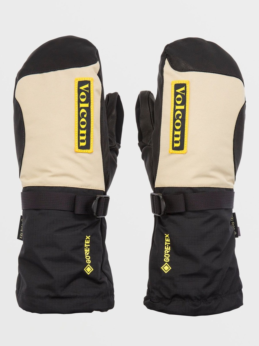 Men Volcom Gloves & Mitts | Mens 91 Gore-Tex Mitts Khakiest