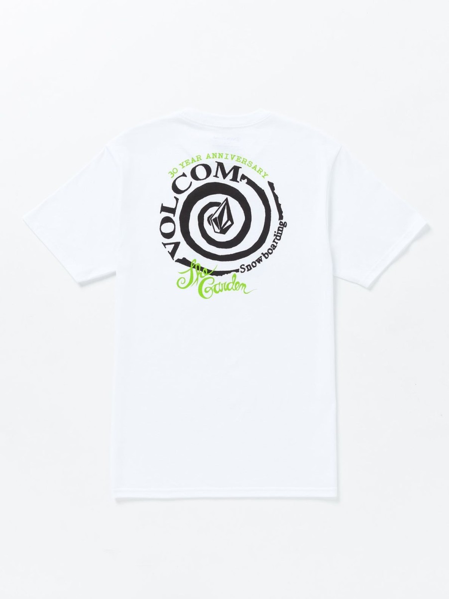 Men Volcom T-Shirts & Tanks | Volcom Entertainment The Garden Short Sleeve Tee White