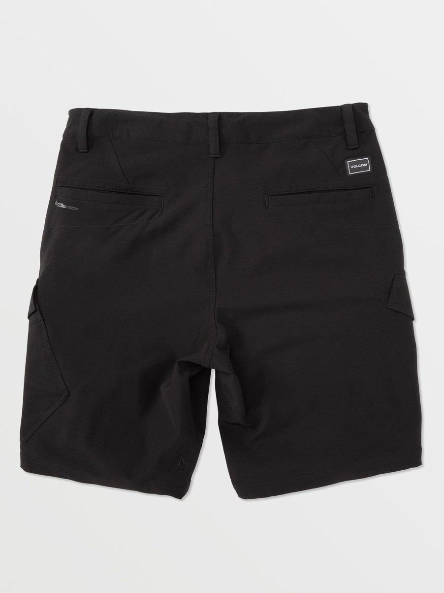 Men Volcom Shorts | Country Days Hybrid Shorts Black