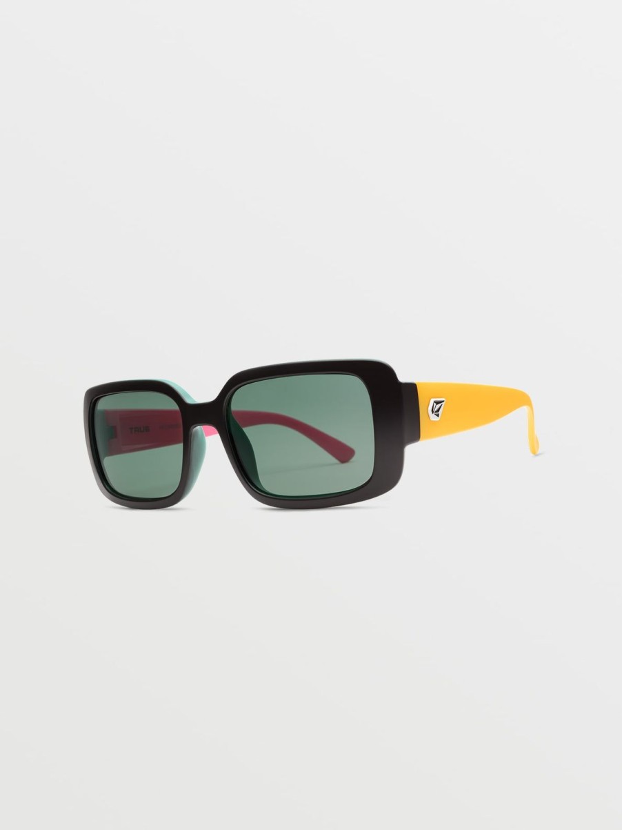 Men Volcom Sunglasses | Ertainment True Sunglasses - Teal Volcom Ent