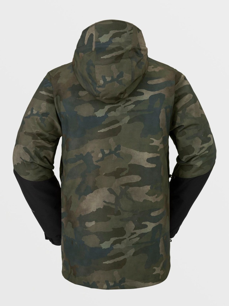 Men Volcom Jackets | Mens Vcolp Jacket Cloudwash Camo