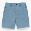 Boys Volcom Shorts | Big Boys Frickin Cross Shred Static Hybrid Shorts Stone Blue