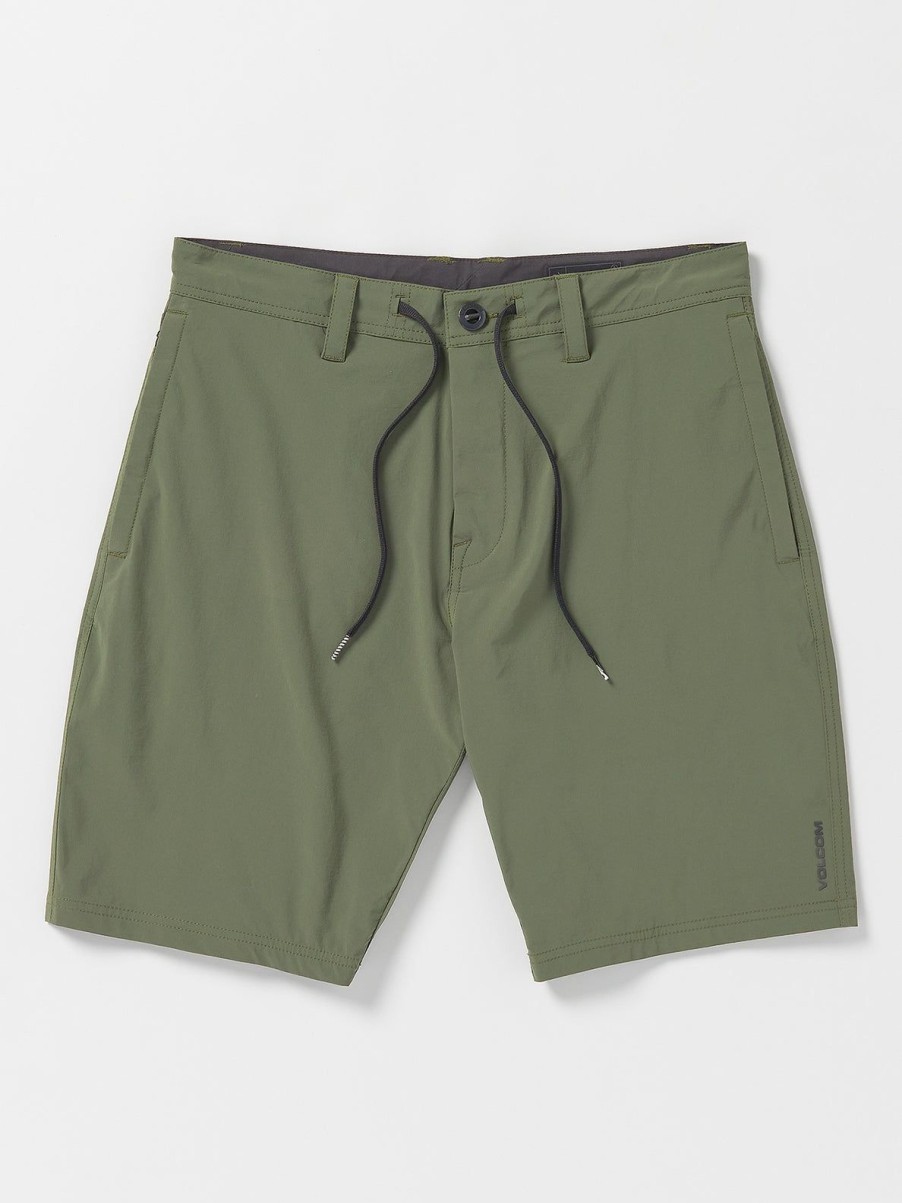 Men Volcom Shorts | Voltripper Hybrid Shorts Squadron Green