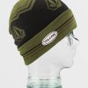 Kids Volcom Beanies | Kids Powder Beanie Military