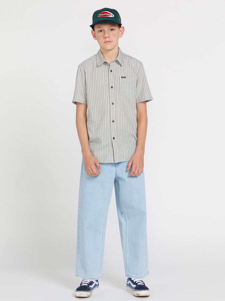 Kids Volcom | Big Boys Billow Jeans Light Blue