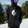 Men Volcom Layering | Mens Hydro Riding Hoodie Black