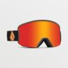 Men Volcom Accessories | Garden Goggle - Military/Gold/Chrome+Bl Red