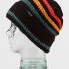 Women Volcom Hats & Beanies | Womens Yay Crochet Beanie Black