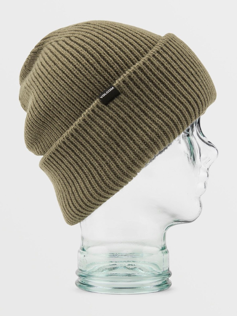 Men Volcom Beanies | Mens Roller Beanie Teak