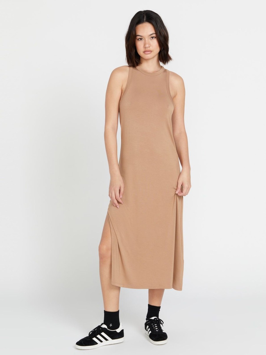 Women Volcom Dresses | Stone Light Dress Mocha