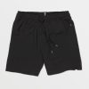 Men Volcom Shorts | Frickin Ascender Shorts Black