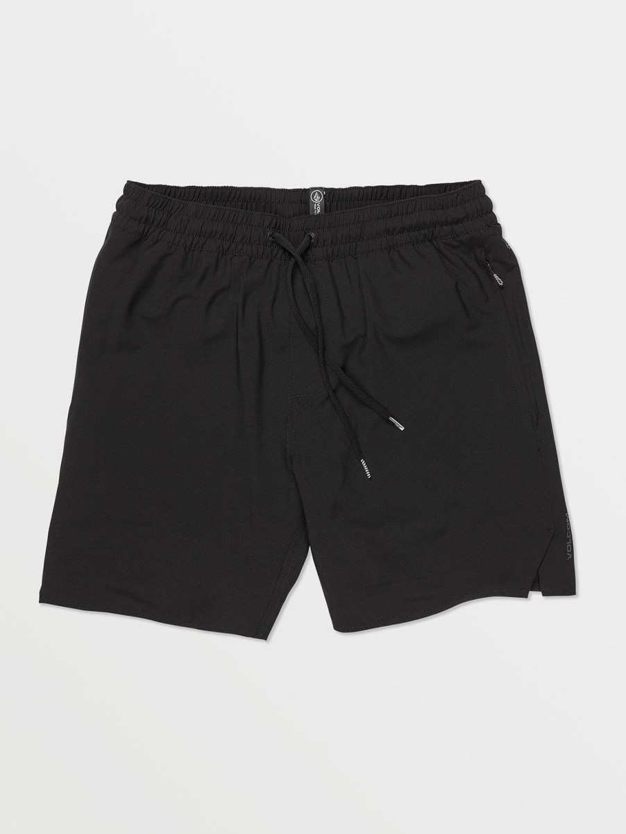 Men Volcom Shorts | Frickin Ascender Shorts Black