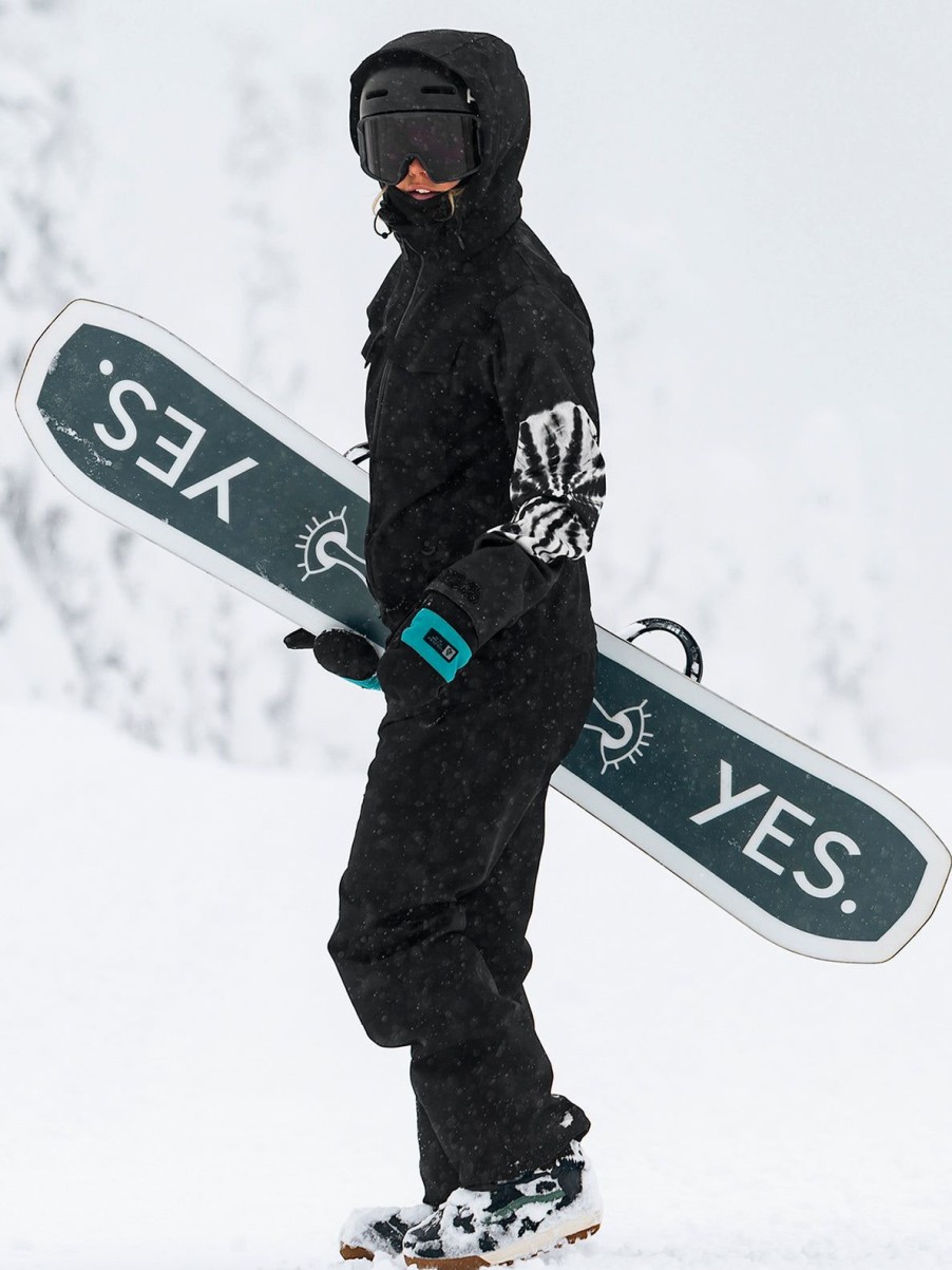 Women Volcom Jackets | Womens Shiloh Snow Suit Black