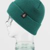 Women Volcom Hats & Beanies | Womens V.Co Baseline Beanie Balsam