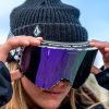 Women Volcom Accessories | Odyssey Goggle - Op Art/Chrome+Bl Purple