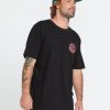 Men Volcom T-Shirts & Tanks | 1800 Stone Short Sleeve Tee Black