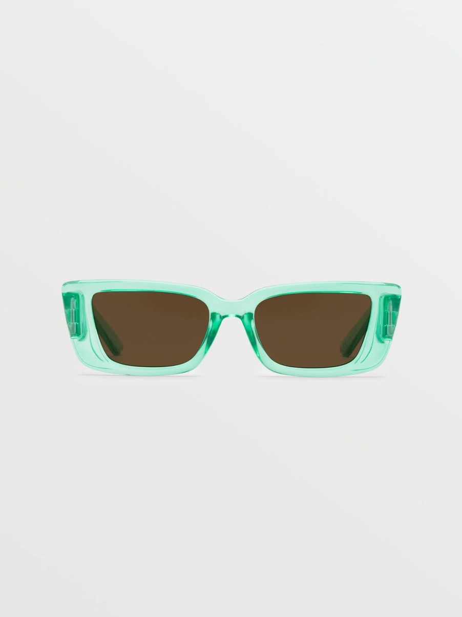 Men Volcom Sunglasses | Strange Land Sunglasses/Bronze Gloss Teal