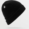 Men Volcom Accessories | Full Stone Beanie Black