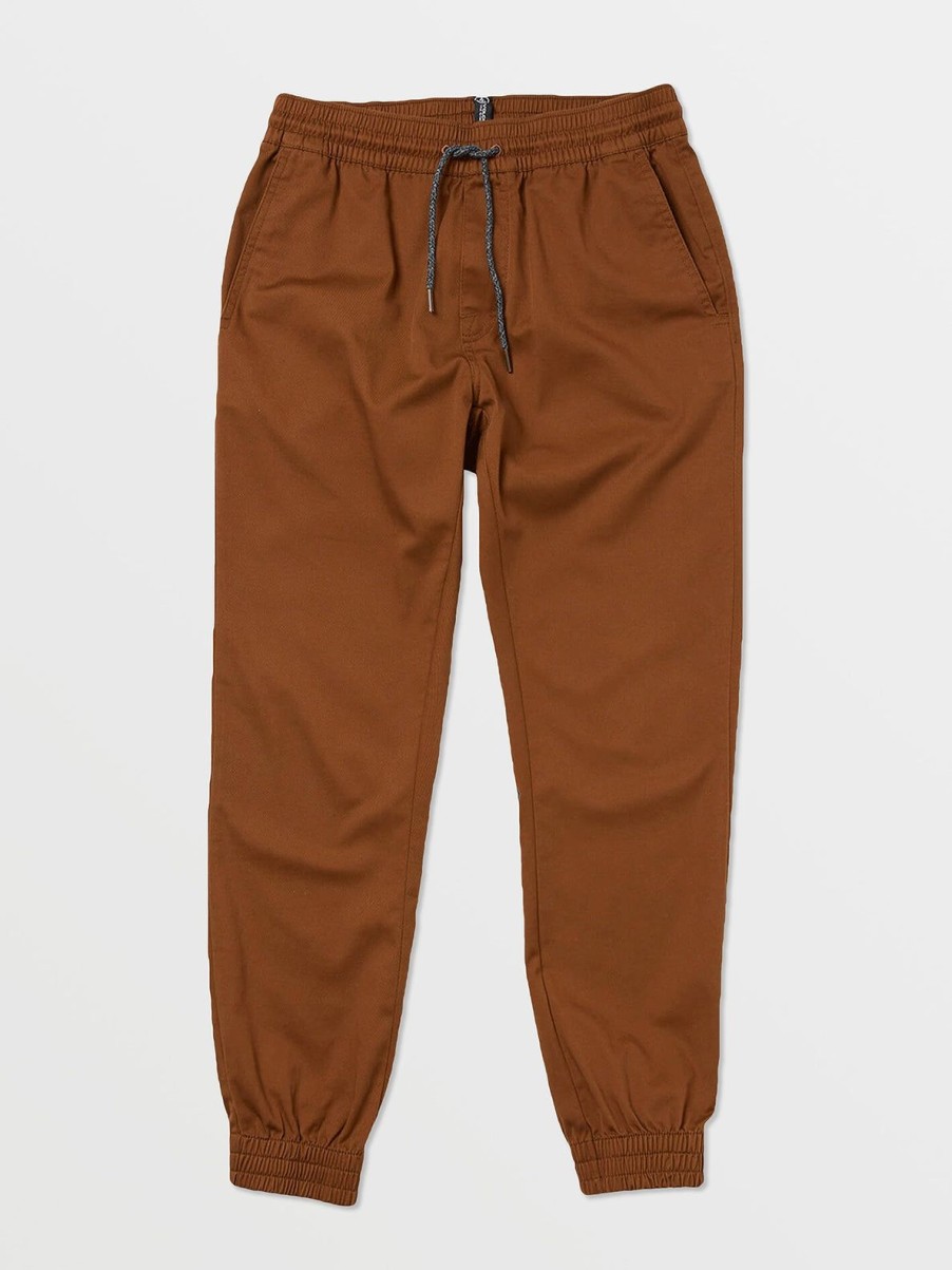 Men Volcom Pants | Frickin Slim Joggers Mud